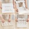 12-Pc White Cupcake Boxes – Window & Inserts, Disposable, 13x10x4in